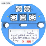 Temperature transmitter Pt100 temperature transmitter module 4-20mA/-50℃ to +200℃